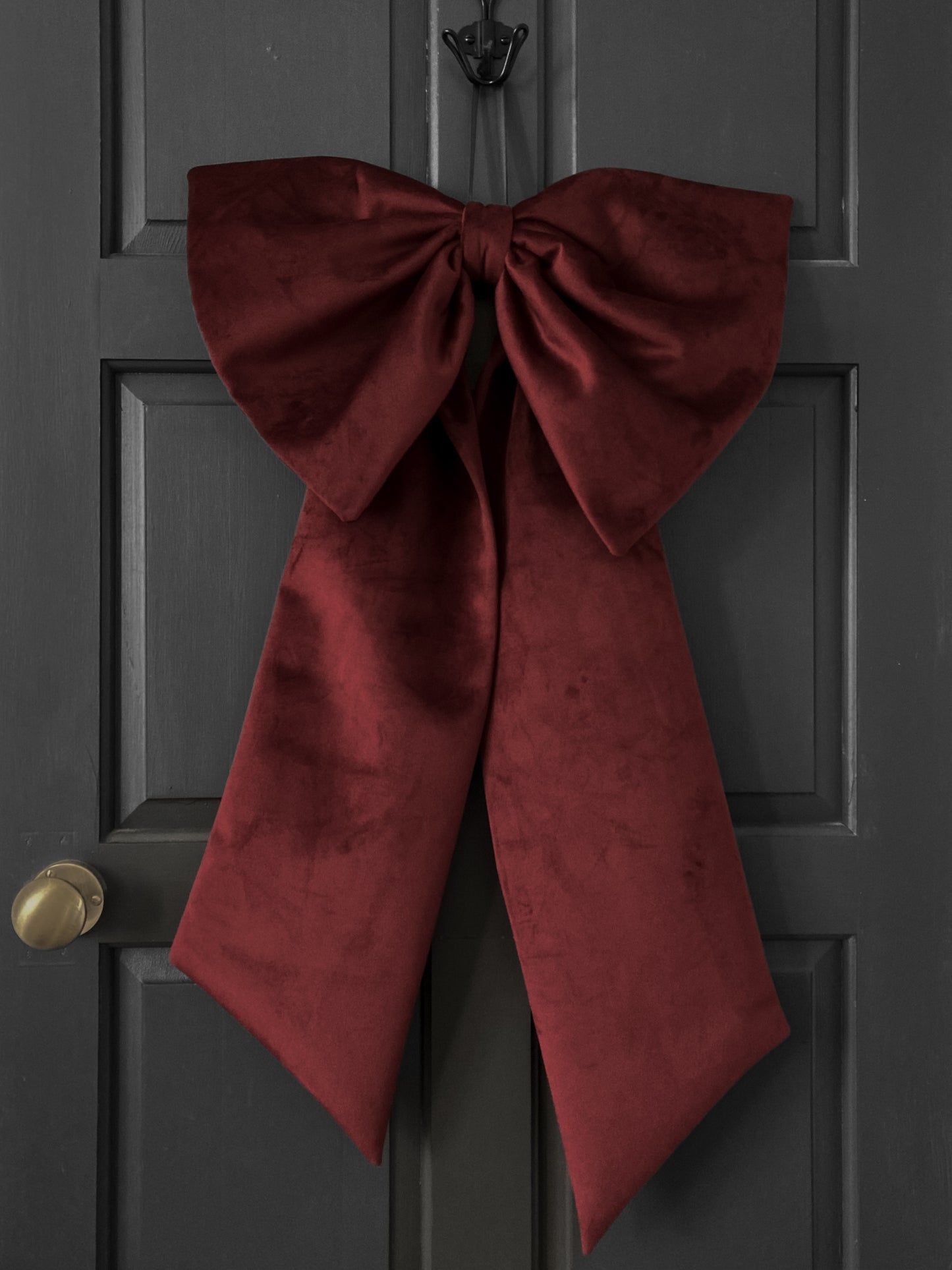 Luxury Velvet Bow Decoration